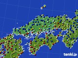 2015年09月10日の中国地方のアメダス(日照時間)