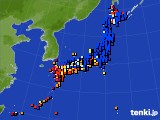 アメダス実況(日照時間)(2015年09月10日)