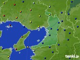 2015年09月10日の大阪府のアメダス(日照時間)