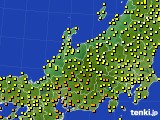 2015年09月10日の北陸地方のアメダス(気温)