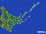 2015年09月11日の道東のアメダス(日照時間)