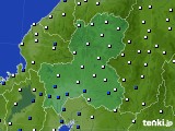 岐阜県のアメダス実況(風向・風速)(2015年09月11日)