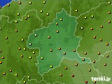 群馬県のアメダス実況(気温)(2015年09月12日)