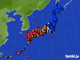 アメダス実況(日照時間)(2015年09月13日)