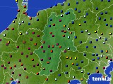 長野県のアメダス実況(日照時間)(2015年09月14日)