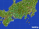 東海地方のアメダス実況(気温)(2015年09月14日)