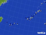 沖縄地方のアメダス実況(風向・風速)(2015年09月14日)