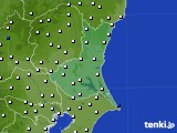 茨城県のアメダス実況(風向・風速)(2015年09月15日)
