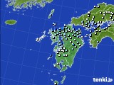 九州地方のアメダス実況(降水量)(2015年09月16日)