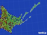 道東のアメダス実況(日照時間)(2015年09月16日)