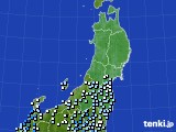 2015年09月17日の東北地方のアメダス(降水量)