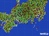 東海地方のアメダス実況(日照時間)(2015年09月19日)