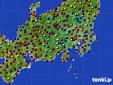 関東・甲信地方のアメダス実況(日照時間)(2015年09月20日)
