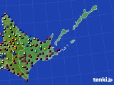 道東のアメダス実況(日照時間)(2015年09月21日)