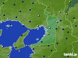 2015年09月21日の大阪府のアメダス(日照時間)