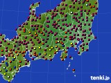 関東・甲信地方のアメダス実況(日照時間)(2015年09月22日)