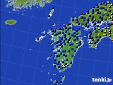 九州地方のアメダス実況(日照時間)(2015年09月23日)