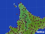 道北のアメダス実況(日照時間)(2015年09月23日)