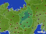 滋賀県のアメダス実況(日照時間)(2015年09月23日)