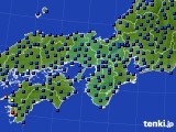 近畿地方のアメダス実況(日照時間)(2015年09月24日)