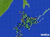 北海道地方のアメダス実況(日照時間)(2015年09月26日)