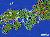 近畿地方のアメダス実況(日照時間)(2015年09月26日)