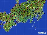 東海地方のアメダス実況(日照時間)(2015年09月27日)