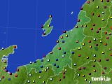 2015年09月27日の新潟県のアメダス(日照時間)