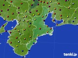 2015年09月27日の三重県のアメダス(日照時間)