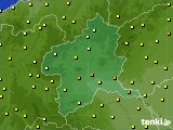 群馬県のアメダス実況(気温)(2015年09月27日)