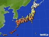 2015年09月28日のアメダス(気温)