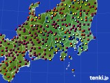 関東・甲信地方のアメダス実況(日照時間)(2015年09月29日)