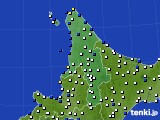 道北のアメダス実況(風向・風速)(2015年09月29日)