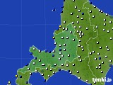 道央のアメダス実況(風向・風速)(2015年09月29日)