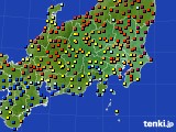 関東・甲信地方のアメダス実況(日照時間)(2015年09月30日)