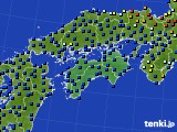 四国地方のアメダス実況(日照時間)(2015年09月30日)