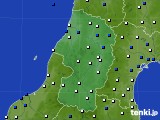 2015年09月30日の山形県のアメダス(風向・風速)