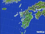 九州地方のアメダス実況(降水量)(2015年10月01日)