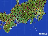 東海地方のアメダス実況(日照時間)(2015年10月02日)
