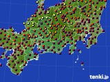 東海地方のアメダス実況(日照時間)(2015年10月03日)