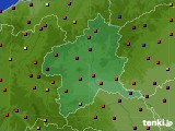 群馬県のアメダス実況(日照時間)(2015年10月03日)