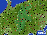 長野県のアメダス実況(日照時間)(2015年10月03日)