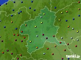 群馬県のアメダス実況(日照時間)(2015年10月04日)