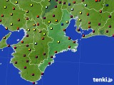 三重県のアメダス実況(日照時間)(2015年10月04日)