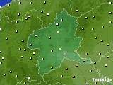 群馬県のアメダス実況(気温)(2015年10月04日)