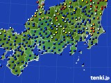 東海地方のアメダス実況(日照時間)(2015年10月05日)