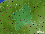 群馬県のアメダス実況(日照時間)(2015年10月06日)