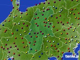 長野県のアメダス実況(日照時間)(2015年10月06日)