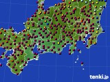 東海地方のアメダス実況(日照時間)(2015年10月07日)