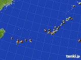 沖縄地方のアメダス実況(気温)(2015年10月12日)